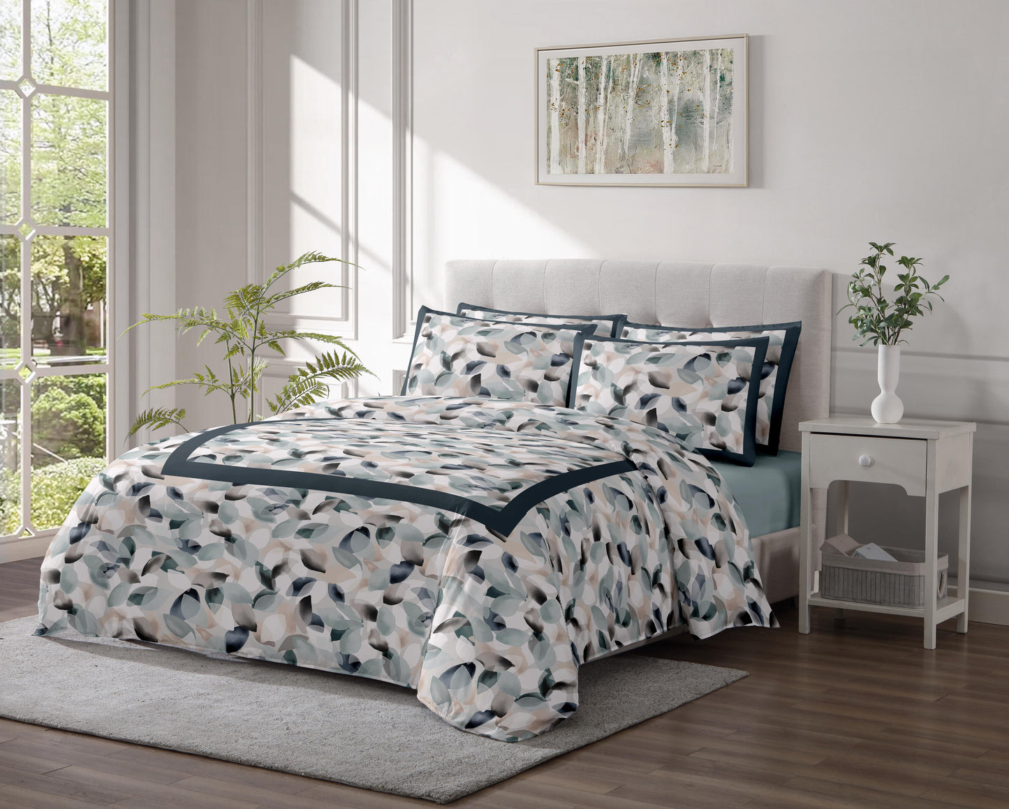 Linen Classique 320TC Beech Leaves Duvet Set