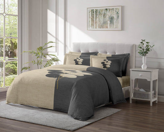 Linen Classique 320TC Branched Basswood Duvet Set