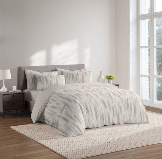 Linen Classique Cotton Jersey Serenity Duvet Set
